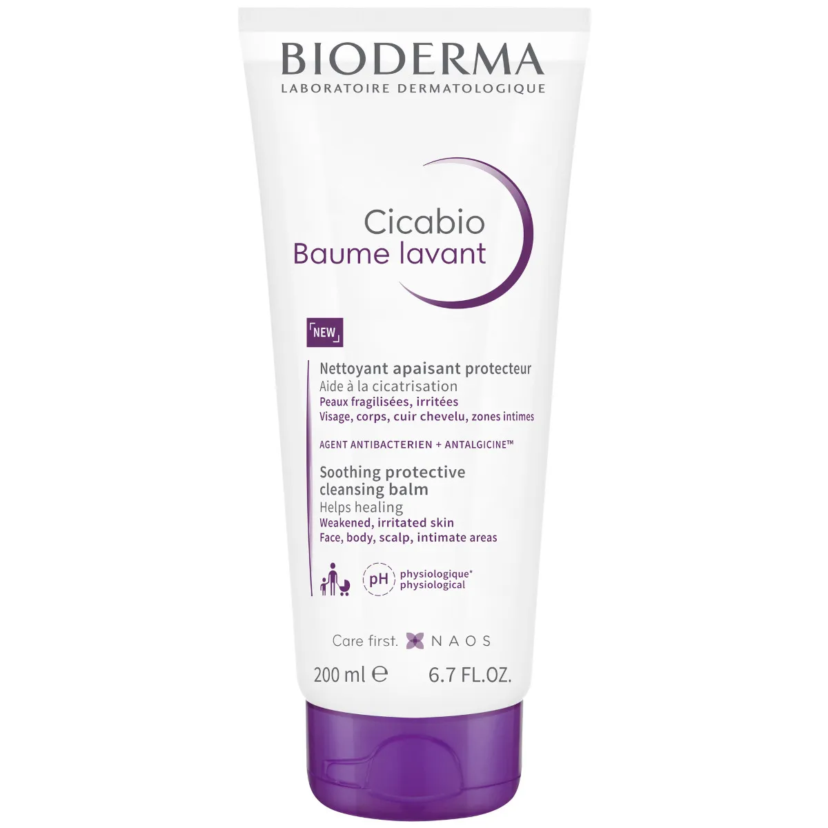 66a75e491980d_3701129810019 Bioderma Cicabio Cleansing Balm 200ml - Image 1