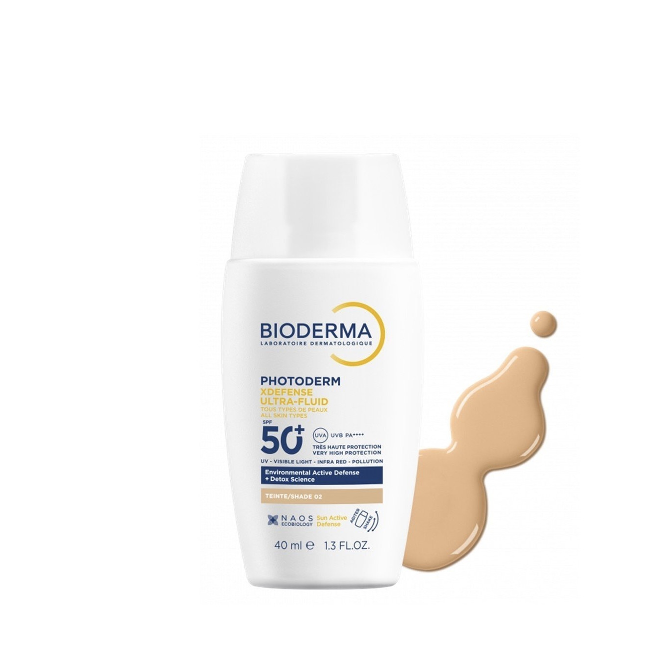 IMG_8655 Bioderma Photoderm XDefense Ultra-Fluid SPF50+ Shade02 - Image 1